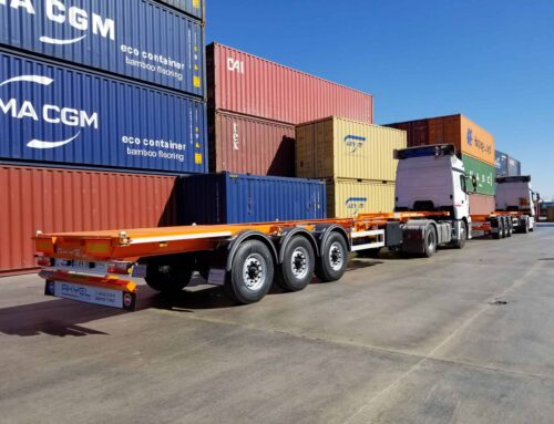 Smart Axle Group Weighing for Swinglift Container Trucks and Skeletal Trailers in New Zealand with Loadsense
